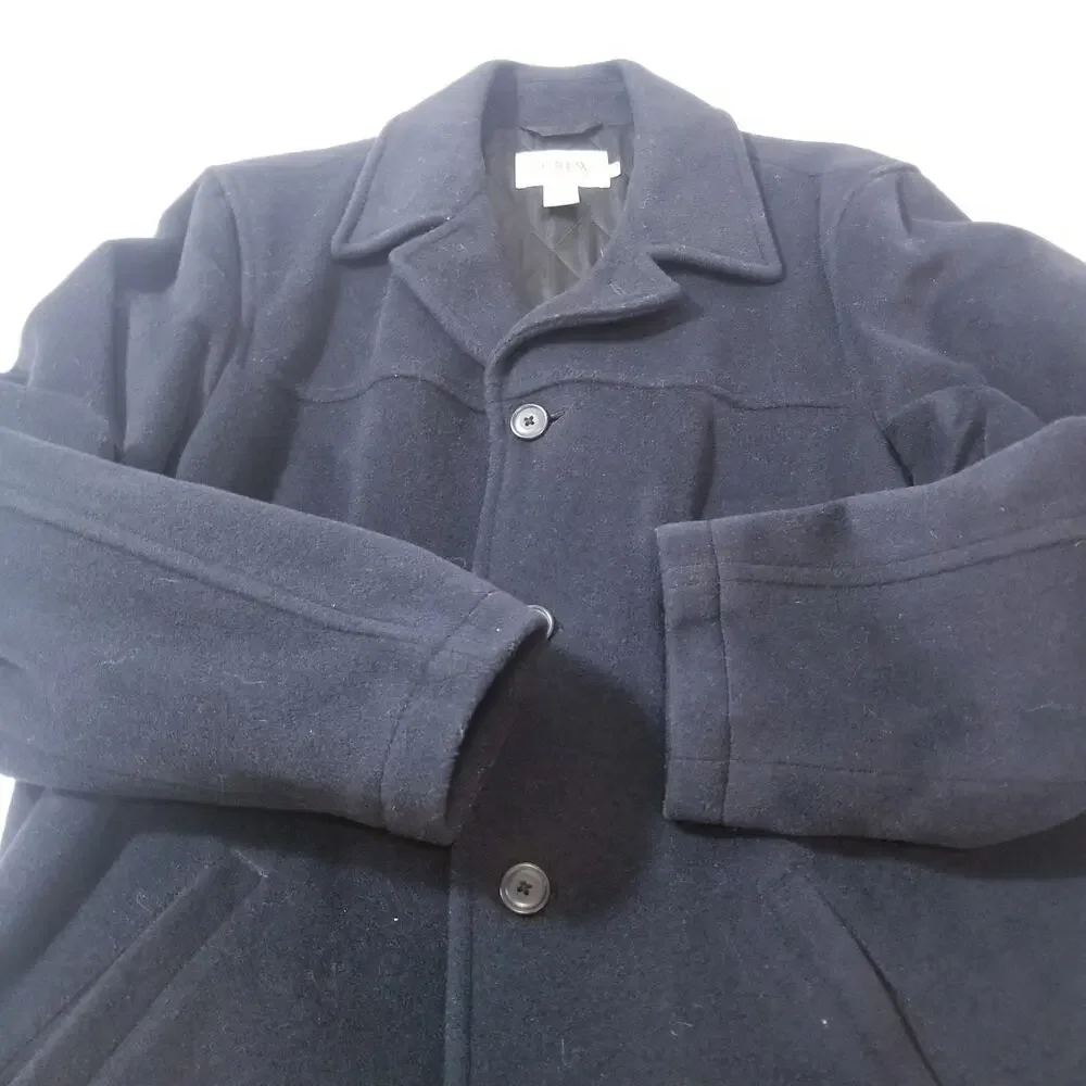 J. Crew Wool Blend Men Coat